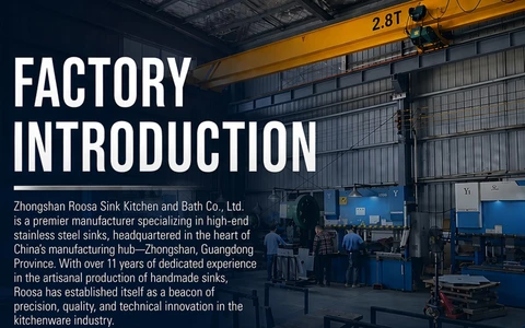 Introduction to Roosa Sink and its stainless steel sink manufacturing background
