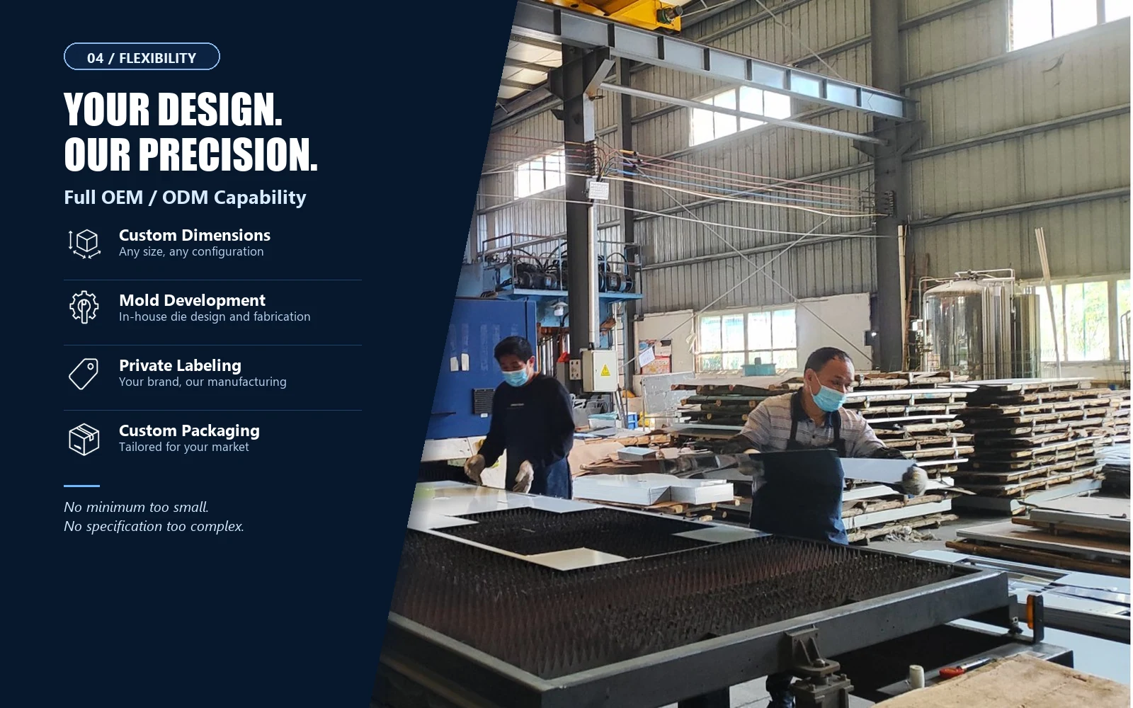 Laser Cutting & Customization at Roosa Sink. A closer look at the laser-cutting workshop.