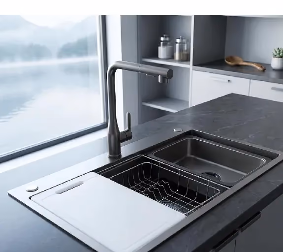 Workstation Single Bowl Sink RSTWG9050S