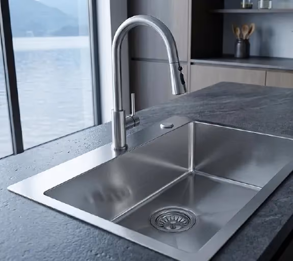 Topmount Single Bowl Sink RST5848S