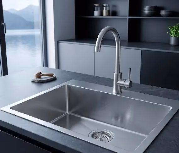 Topmount Single Bowl Sink RST7045S