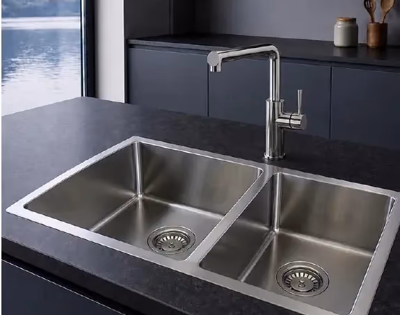 Undermount Double Bowl Sink RS7639D