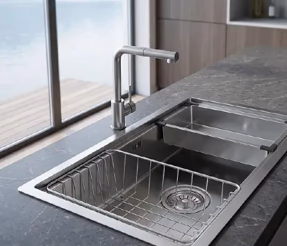 Workstation Single Bowl Sink RSW8046S