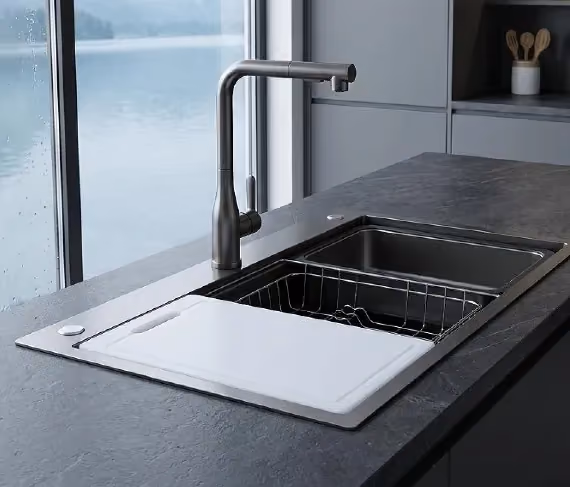 Workstation Single Bowl Sink RSTWG8050S